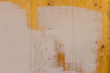 Brushed paint on wood - 97970161