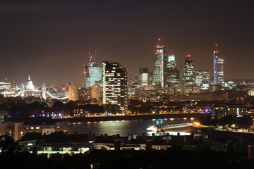 Obraz na płótnie Canvas London cityscape