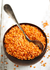 Dry lentils