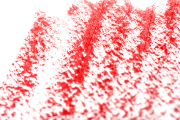Lipstick traces. Abstract pattern.