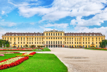 Upper Belvedere. Main palace complex Belvedere.Vienna. Austria.
