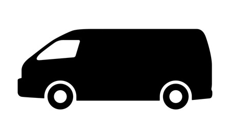 Vector set of silhouettes of cars.