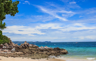 The Koh larn Island in Thailand