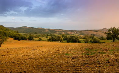 Country side of Tuscany