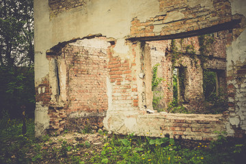 Abandoned House Retro