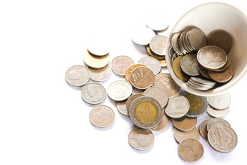 Money out of the cup