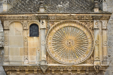 Fototapeta na wymiar Cadran solaire, Cathédrale de Chartres, France
