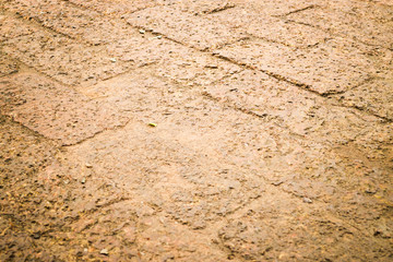 Dry laterite floor texture background