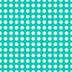 Seamless Background for Web or Cover Designs - Retro Dotted Blue Pattern