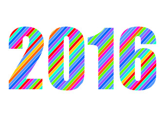 2016 new years illustration