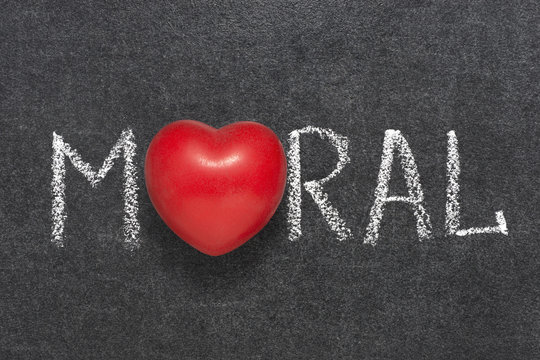 moral word heart