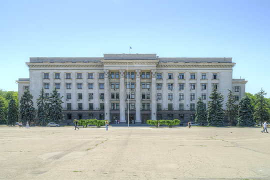 House of Trade Unions. Odessa