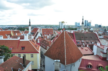 Vista general de Tallin