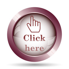 Click here icon