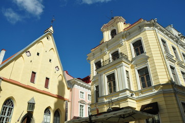 Construcciones en Tallin, Estonia