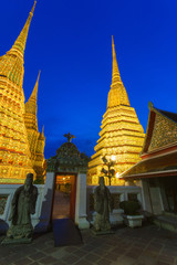 Fototapeta premium Wat Pho Temple in Bangkok, Thailand.