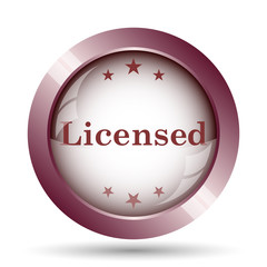 Licensed icon
