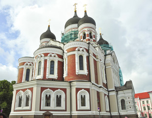 Fototapeta na wymiar Catedral de Tallin, Estonia