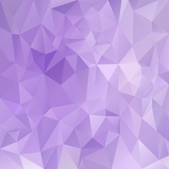 Fototapeta premium vector polygon background with irregular tessellation pattern - triangular geometric design in purple color - pastel violet