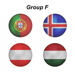 euro 2016 teams on group f in soccer