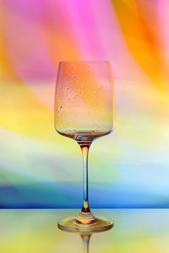 Colorful, glass, freeze-light 