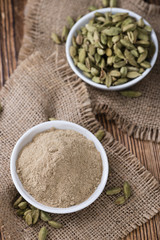 Heap of Cardamon Powder