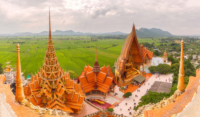 Wat tham sua in Kanchanaburi Thailand