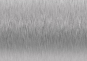 Metal background or texture of brushed steel plate