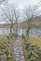 The trail to the viewpoint of stavanger