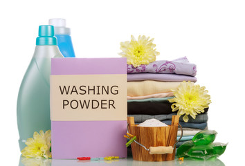 Washing powder and cleaning items