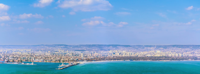 Panorama of Varna - obrazy, fototapety, plakaty