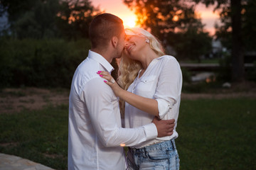 Young Couple In Love