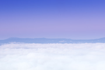 Fototapeta premium sea fog