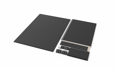 Corporate identity template. Business stationery mock-up.