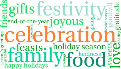 Celebration Word Cloud