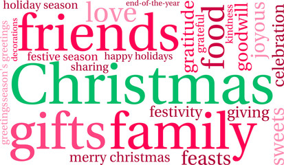Christmas Word Cloud