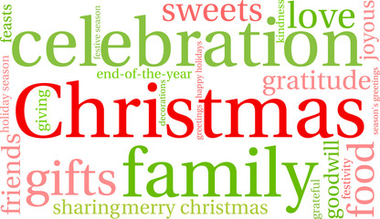 Christmas Word Cloud