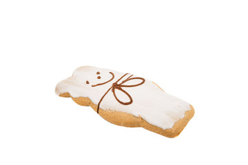 Gingerbread on a white background