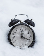 Frozen clock