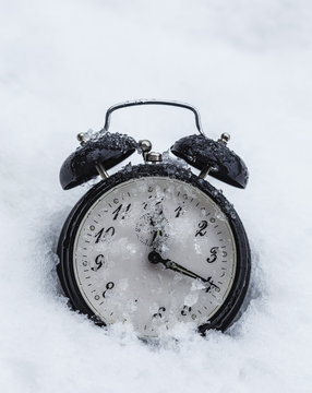 Frozen clock