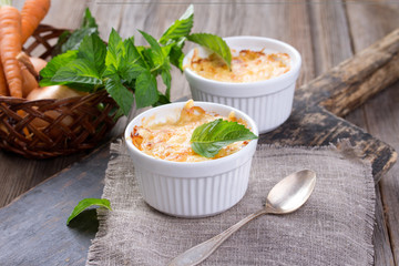 mushroom and potato gratin 