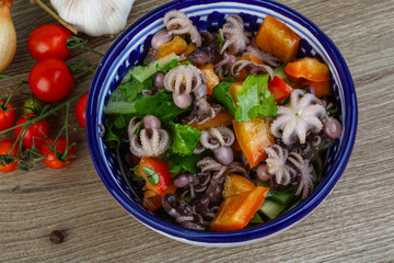 Octopus salad