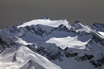 Hochalmspitze 3360m  im Winter