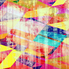 Obraz premium Grunge texture, may be used as background. With different color patterns: yellow (beige); blue; red (orange); pink