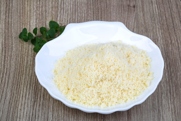 Shredded parmesan