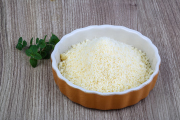 Shredded parmesan