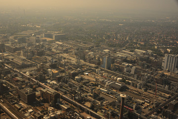 Luftbild Mannheim Industrie
