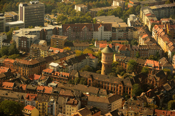 Luftbild Innenstadt Mannheim