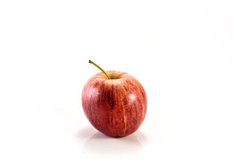 Isolated red apple