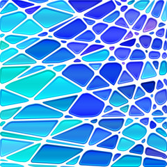 abstract vector stained-glass mosaic background